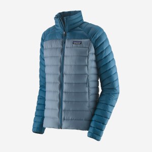 Patagonia Women's Down Sweater LG Light Plume Grey