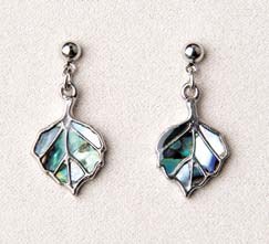 A.T. Storrs Aspen Leaves Earrings