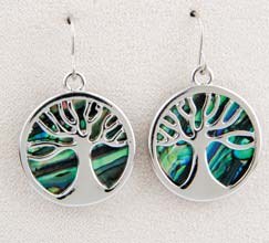 A.T. Storrs Tree of Life Earrings