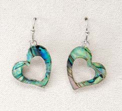 A.T. Storrs Graceful Heart Earrings