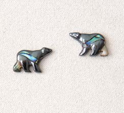 A.T. Storrs Bear Earrings