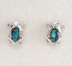 A.T. Storrs Frog Earrings