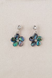 A.T. Storrs Forget Me Not Fancy Earrings