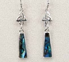 A.T. Storrs Celtic Drop Earrings