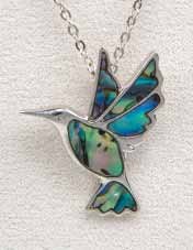 A.T. Storrs Hummingbird Necklace
