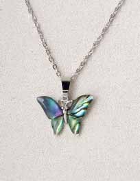 A.T. Storrs Butterfly Necklace