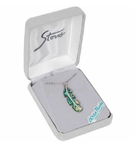 A.T. Storrs Feather Necklace