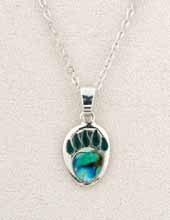 A.T. Storrs Bear Paw Necklace