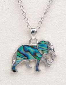 A.T. Storrs Elephant Necklace