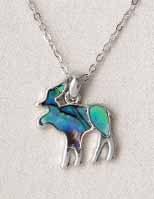 A.T. Storrs Moose Necklace