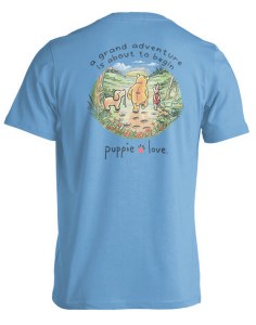 Puppie Love Grand Adventure Pup 2XL Carolina Blue