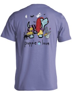 Puppie Love Zombie Skeleton Pup S Violet