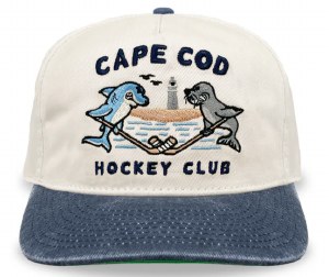 Celly Hockey Cape Cod Faceoff Snapback  Cream