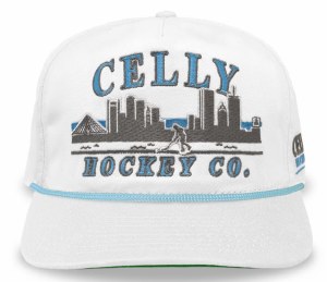 Celly Hockey Celly Hockey Co. Snapback  White