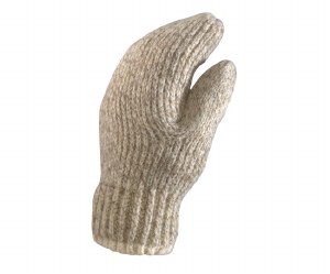 FoxRiver Kid's Double Ragg Mittens  Brown Tweed