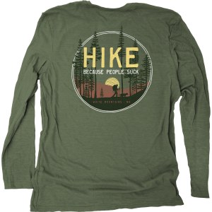 Duck Co. Get Away Hike L/S Tee XS Heather Forest