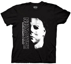 Ripple Junction Halloween Michael Meyers Large Face Tee 2XL Black