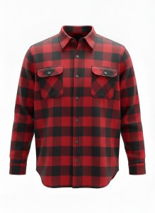 Northern Expedition Small Check Buffalo Flannel Shirt S Red/Black