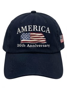 Royal Resortwear America's 250th Anniversary Embroidered Ball Cap OS WC2010 Navy