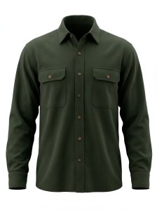Stillwater Supply Company Clark Heather Chamois Shirt M Forest