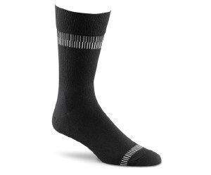 Fox River In Line Ultra-Lightweight Crew Sock XL Black