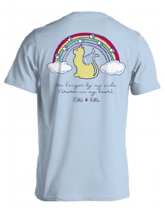 Puppie Love Rainbow Bridge Kittie L Light Blue