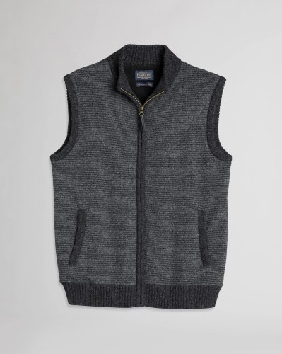 Men's zipper front deals sweater vest