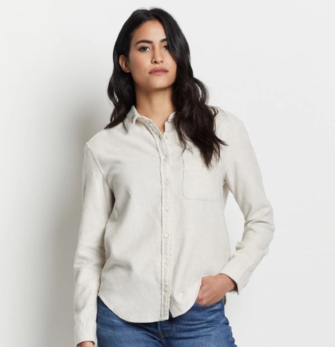 Pendleton Boyfriend Flannel XL Natural - The Rugged Mill Pendleton Boyfriend Flannel XL Natural - The Rugged Mill