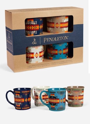 [新品] PENDLETON ペンドルトン CHIEF JOSEPH Ceramic Mugs XC880 55182 マグカップ 4個セット コップ 20121501-03.jpg