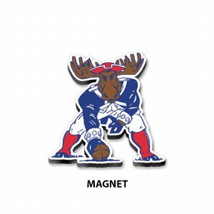 Woods &amp; Sea Minute Moose Wooden Magnet N/A Minute Moose