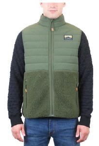 Mountain &amp; Isles Kenai Hybrid Vest M Olive Speckel