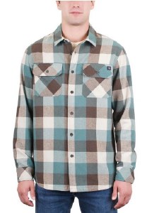 Mountain &amp; Isles Rambler Two Pocket Flannel M Dark Forest/Walnut