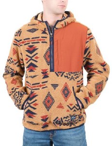 Mountain & Isles Wubby Venture 1/2 Zip M Spice Southwest Baja
