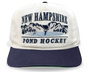 Celly Hockey New Hampshire Pond Hockey Snapback  Cream
