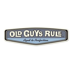 Old Guys Rule Rear View Decals 4&quot;