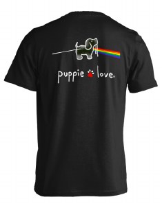 Puppie Love Dark Side of the Pup S Black