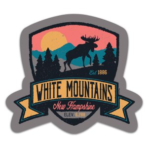 Duck Co. Twilight Moose Magnet