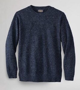 Pendleton Shetland Crew M Indigo Heather