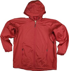 Outrageous Sports Cold Storage Foul-Weather Rain Coat XL Cardinal