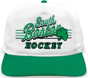 Celly Hockey South Boston Hockey Snapback  White