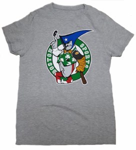 The Boston Sports Apparel Mr Pissah T-Shirt Medium Grey