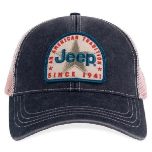 Jeep Star Patch Hat  Navy