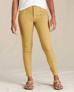 Toad &amp; Co  Earthworks Ankle Pant 10 Mantis