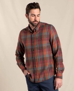 Toad &amp; Co  Airsmyth Long-Sleeve Shirt L Manzanita