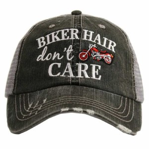 KATYDID Biker Hair Don't Care Trucker Hat