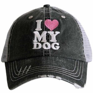 KATYDID I Love My Dog Trucker Hat