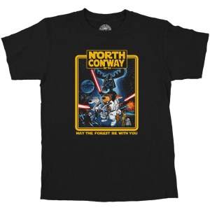 Duck Co. The Forest Kids Tee XS Black