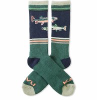 Kavu Moonwalk Socks 6-12.5 Go Fish