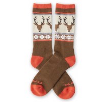 Kavu Moonwalk Socks 6-12.5 Oh Deer