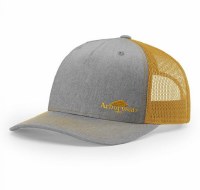 Arborwear Offset Lopro Trucker Hat  Grey/Amber